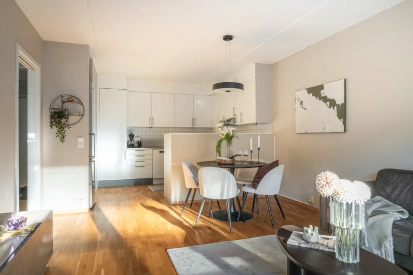 Flott og sentral 2 roms i Kværnerbyen | A-konto Strøm, varmtvann og fyring ink. | IN-Ordning | Takterrasse